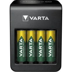 Varta LCD-stikoplader + Batterioplader