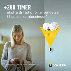 Varta Litiumbatteri CR2032 2-pakke