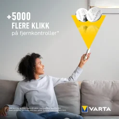Varta Litiumbatteri CR2032 2-pakke