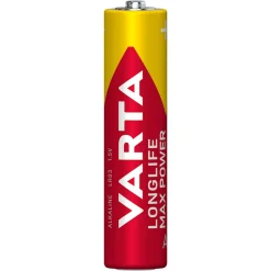 Varta Longlife Max Power AAA-batterier 4-pakning