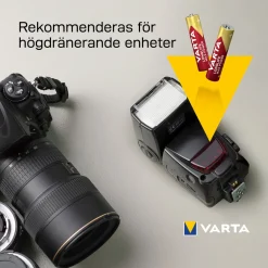 Varta Longlife Max Power AAA-batterier 8-pakke