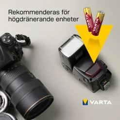 Varta Longlife Max Power AA-batterier 4-pakke