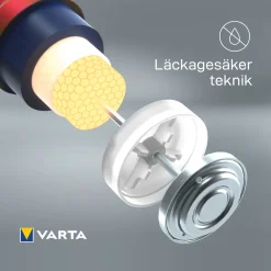 Varta Longlife Max Power AA-batterier 8-pakke