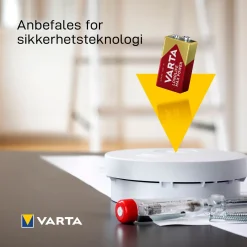Varta Longlife Power Alkaline 9V-batteri 1-pakke