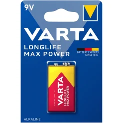 Varta Longlife Power Alkaline 9V-batteri 1-pakke