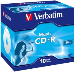 Verbatim CD-R Audio/Musik 10-pakke