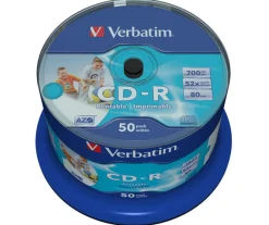 Verbatim CD-R Inkjet 50-pakke