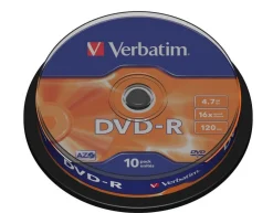 Verbatim DVD-R på spindel - 10-pak