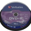Verbatim DVD+R-skiver - 10-pak