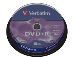 Verbatim DVD+R-skiver - 10-pak