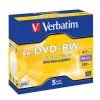 Verbatim DVD+RW i etui 5-pakke