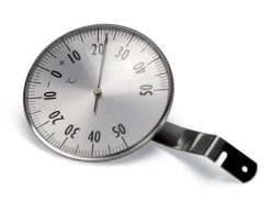 Vinduestermometer i stål