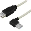 Vinklet USB-adapterkabel