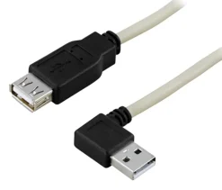 Vinklet USB-adapterkabel