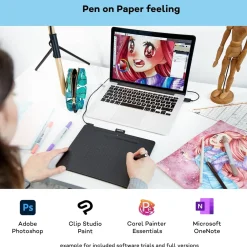 Wacom Intuos Medium tegneplade Sort