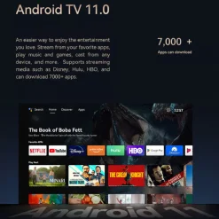 Wanbo Cube 2 Pro smart projektor med Full HD og Android TV 11