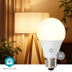 Wifi E27 LED pærer 806 ml - 2-pak