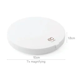 Wilfa EC Bright kompakt sminkespejl med LED, Hvid