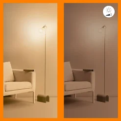 WiZ Klar Filament G95 Smart LED-pære E27 806 lm