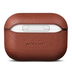 WOOLNUT Etui i læder til AirPods Pro 3-opladeretui - Cognac