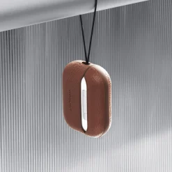 WOOLNUT Etui i læder til AirPods Pro 3-opladeretui - Cognac
