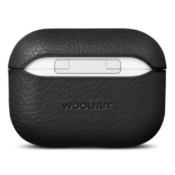 WOOLNUT Etui i læder til AirPods Pro 3-opladeretui - Sort