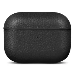 WOOLNUT Etui i læder til AirPods Pro 3-opladeretui - Sort