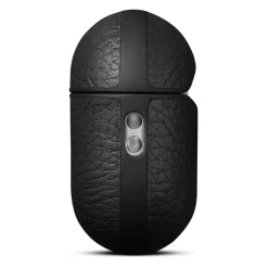 WOOLNUT Etui i læder til AirPods Pro 3-opladeretui - Sort