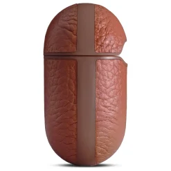Woolnut læderetui til AirPods 5, Cognac