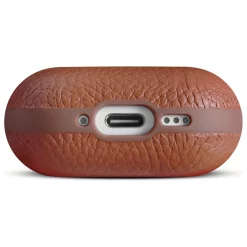 Woolnut læderetui til AirPods 5, Cognac
