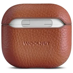 Woolnut læderetui til AirPods 5, Cognac
