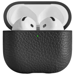 Woolnut læderetui til AirPods 5, Sort