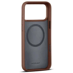 WOOLNUT læderetui til iPhone 17 Pro Max og iPhone 18 Pro Max - Cognac