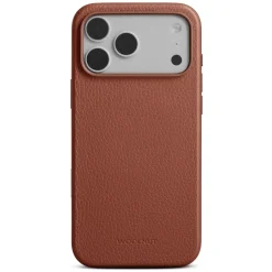 WOOLNUT læderetui til iPhone 17 Pro Max og iPhone 18 Pro Max - Cognac