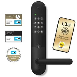 Yale Doorman L3S Flex - Sort