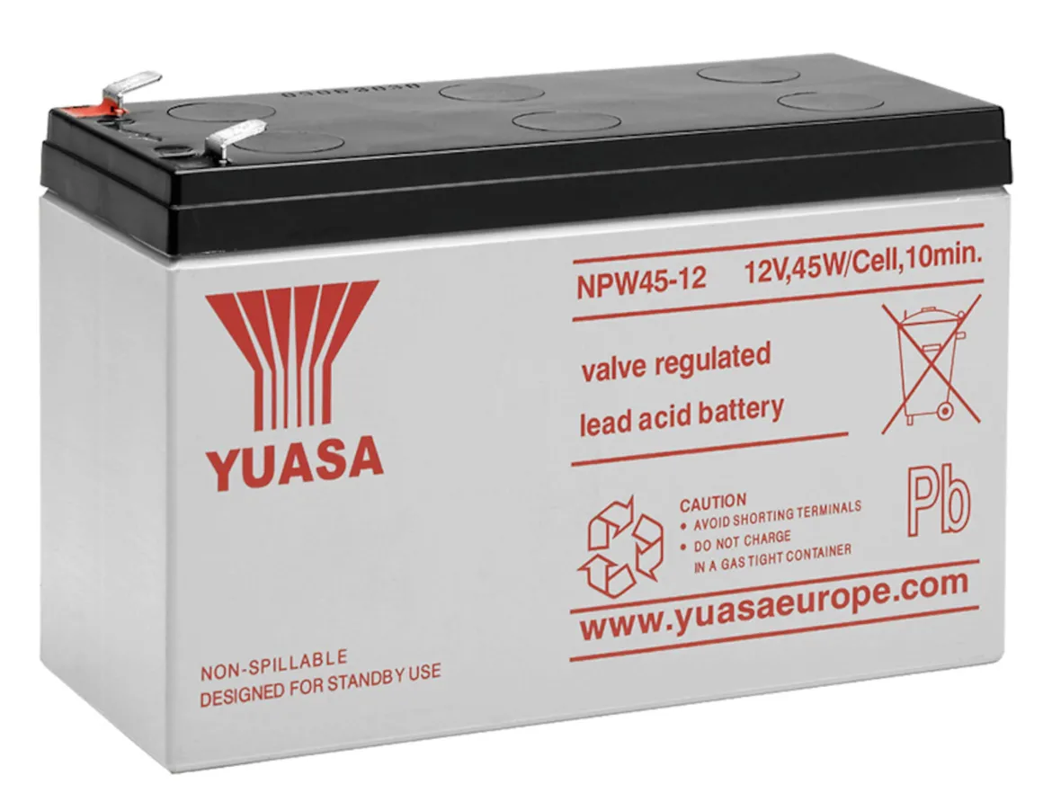Yuasa Blybatteri 12 V 8,5 Ah